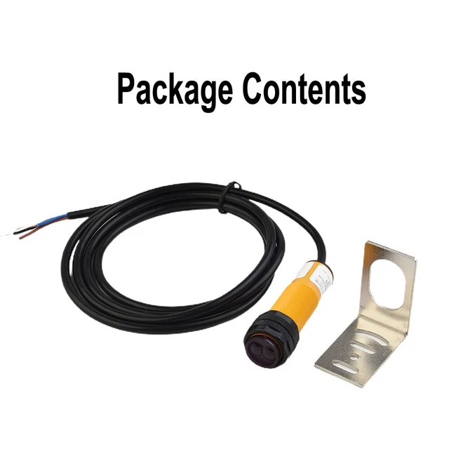 Détecteur Obstacle Industriel Capteur Photoélectrique AC220V - Détection 6m - IP54 - Type Réflexion Diffuse - Pour Automatisme Industriel Capteur Détection 6m AC220V IP54