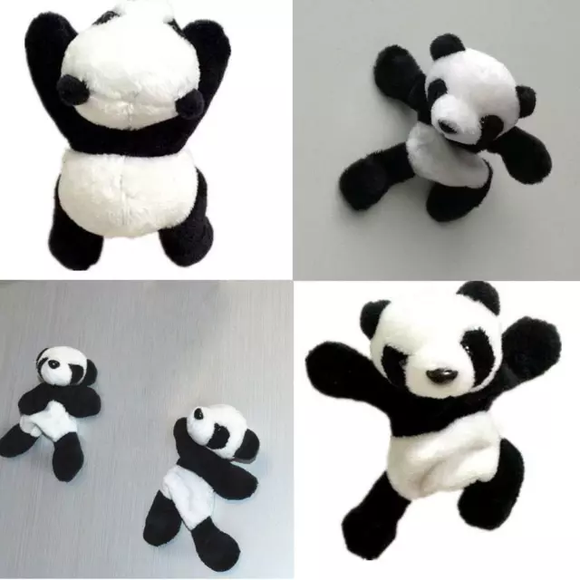 Soft Plush Panda Fridge Magnet Refrigerator Sticker Cute Q7I7 U0R5 Gift Y8CXP