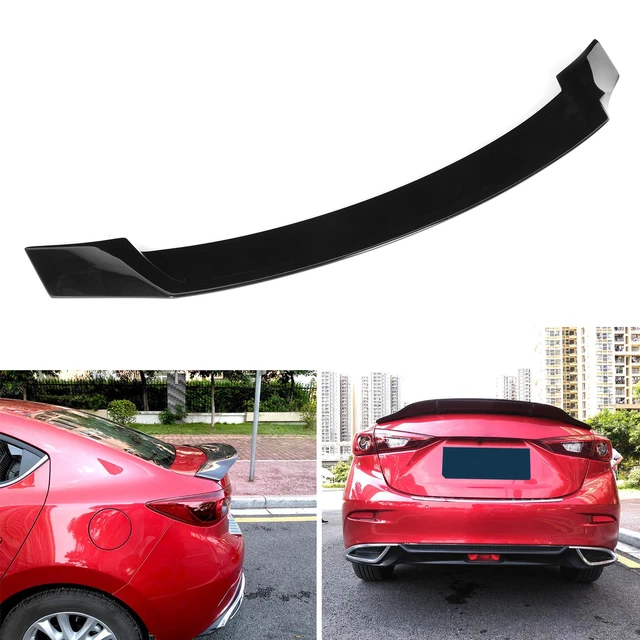 Glossy Black Kofferraumdeckel Spoiler Wing Refit Zubehör Fit Für 3 Axela