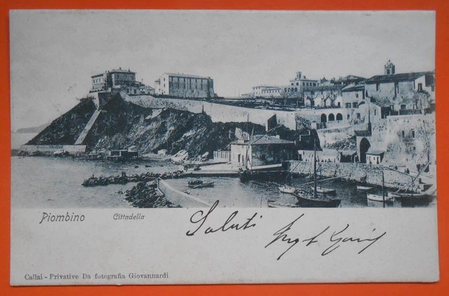 Cartolina Piombino Cittadella 