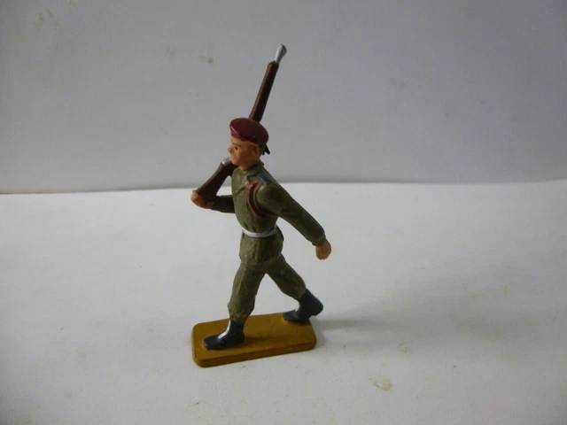 Soldats Parachutistes Français Starlux – 1/32 (60mm) – Seconde Guerre Mondiale – Type 3