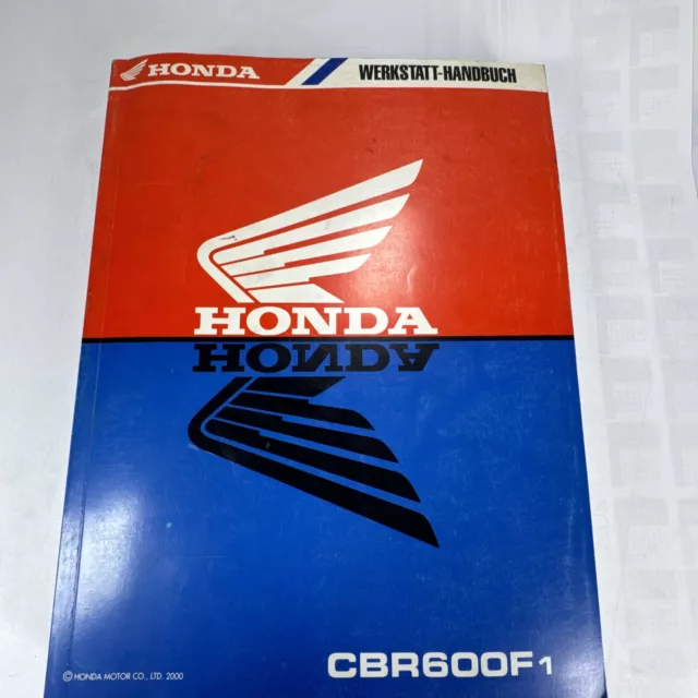 Honda Cbr600F Pc35  2001-2006 Werkstatt-Handbuch Shop Manual B0377