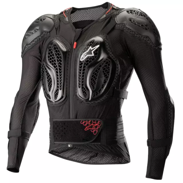Alpinestars Bionic Action Motocross Protection Jacket - Black/Red