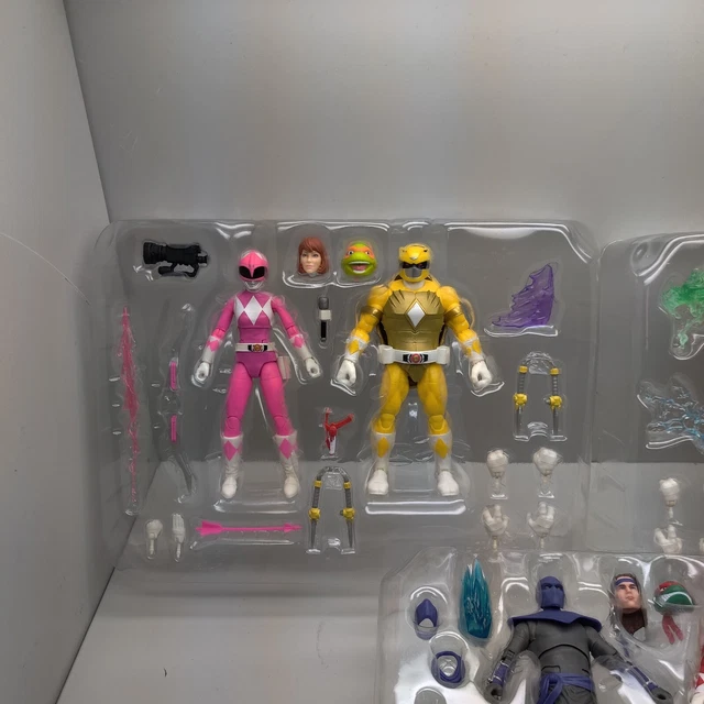 Hasbro - Power Rangers X Teenage Mutant Ninja Turtles Lightning Collection - Lot 5