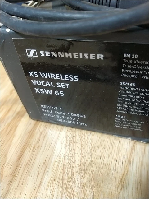 Micro Chant Sennheiser XSW65 2