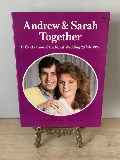 Andrew & Sarah Together. In Celebration of the Royal Wedding 23 July 1986