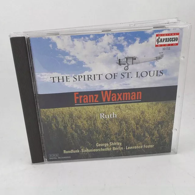 CD 1996 – Franz Waxman / George Shirley – The Spirit Of St. Louis; Ruth