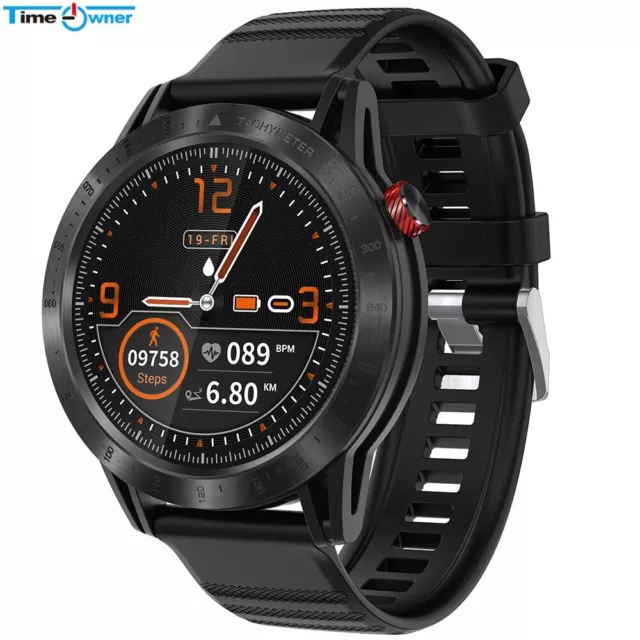 Smart Watch Waterproof Sport Watch Heart Rate Sleep Monitor SMS Reminder Touch