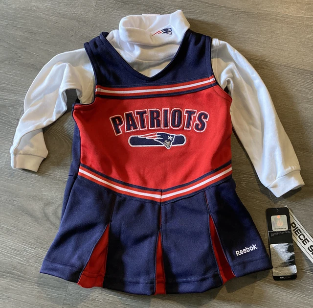 New England Patriots Cheerleading Outfit, Size 24 Months NWT