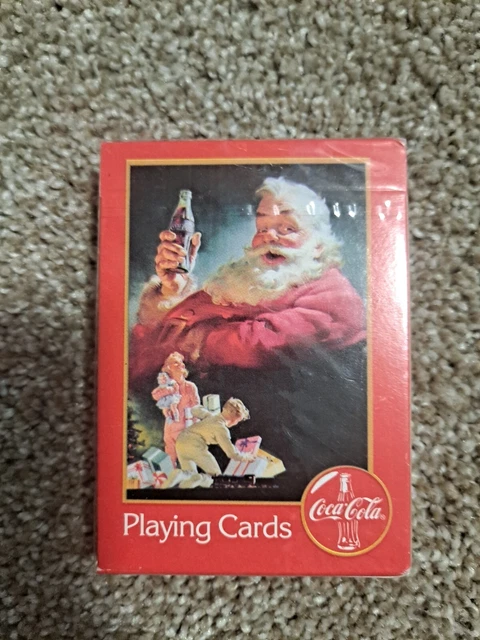 Vintage Coca-Cola Christmas Playing Cards