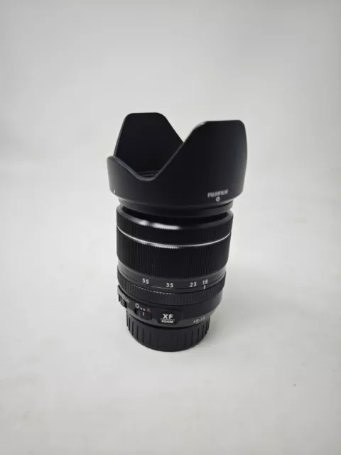 Fujifilm XF 18-55mm f2.8-4 R LM OIS Fuji Fujinon Mirrorless Lens X Mount F&R Cap