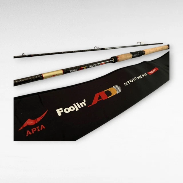 APIA FOOJIN AD Stout Heart 90MH Spinning Rod 9ft 2pc Used