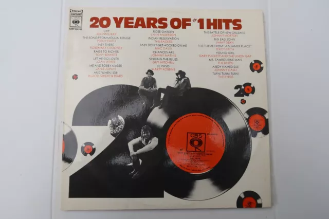 Various – 20 Years Of #1 Hits 2xLP, Aus 1973 CBS Comp, Gatefold, VINYL MINT