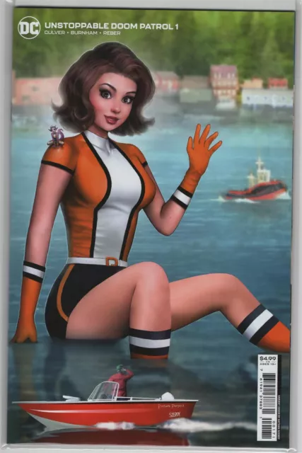 Unstoppable Doom Patrol #1 Nathan Szerdy Elasti-Woman Variant Cover