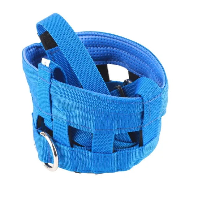 (blue29)Anti-Bite Muzzle Breathable Grazing Horse Muzzle Wear-Resistant