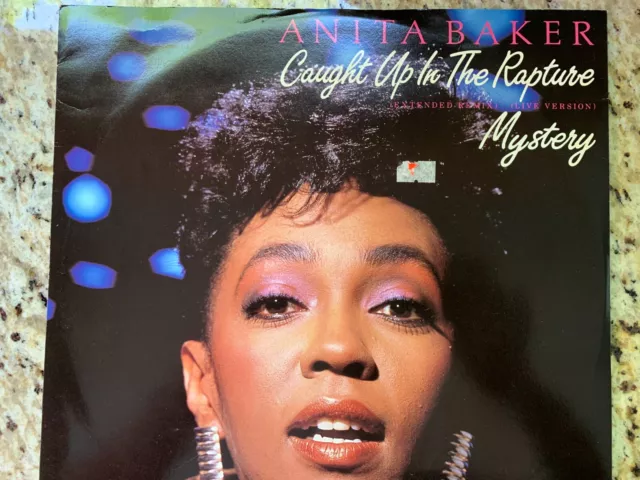 Anita Baker ~ Caught Up In The Rapture / Mystery 12"  Vinyl UK Import