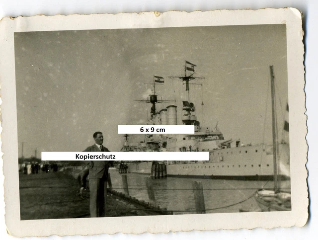 2.WK FOTO SWINEMUNDE Pommern Linien Krigsschiff Schleswig Hollstein 1