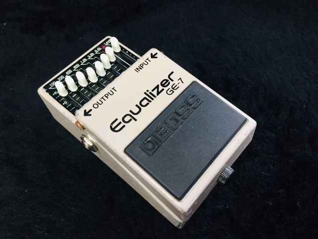 Super Eyeball Effector Produit Boss Ge-7 Équalizer Graphic 1981 Long-Selling Sto