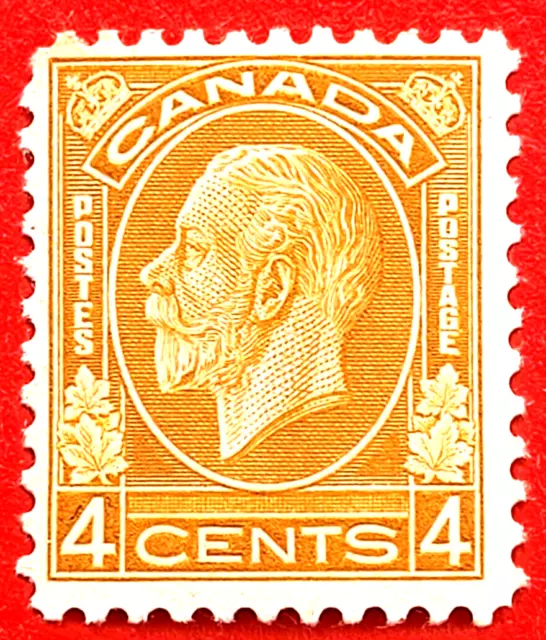 Canada Stamp #198 KGV "Medallion Issue" MH F/VF CV$55