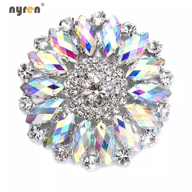 Rhinestone Metal Charms Multi Styles 18mm Ginger Snap Button For Snap Jewelry