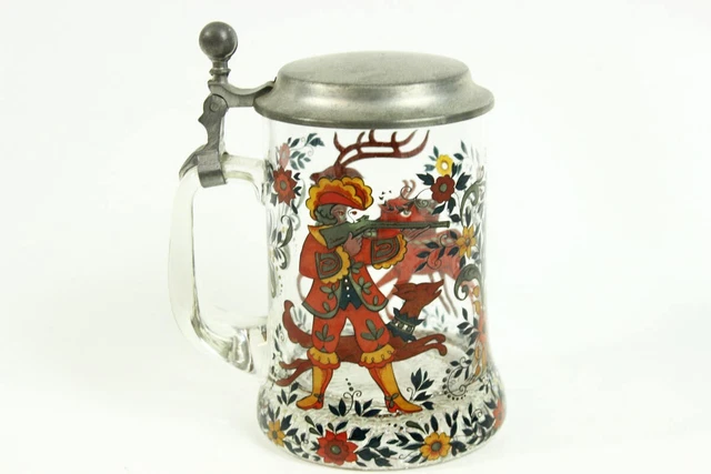 Mountainbike Design Bierkrug Aus Glas - Perfekt Für Outdoor-Fans