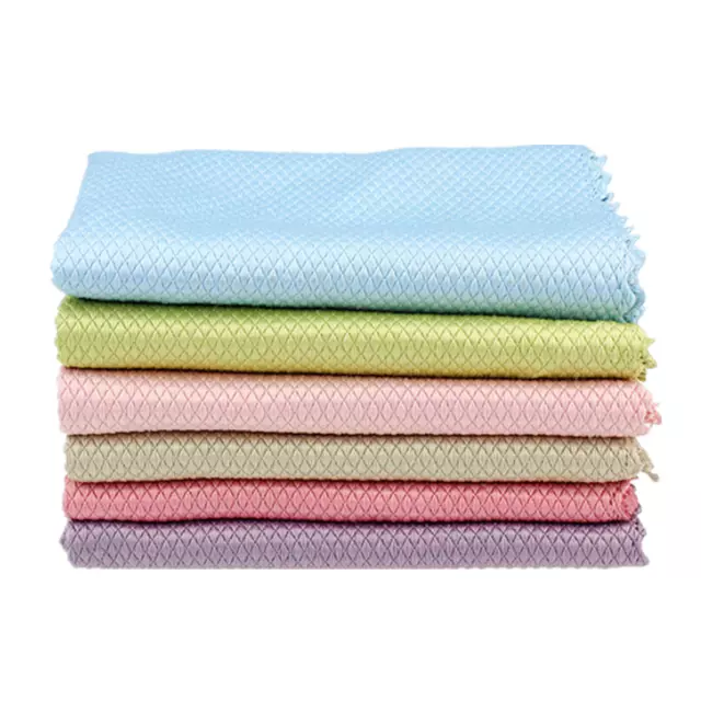 10 PCS Reusable Miracle Cleaning Cloths Kitchen Rag Cleaning Tools Streak-Free 5