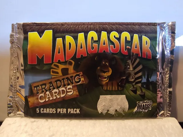 2005 Comic Images DreamWorks Madagascar Cards Pack Sealed NEW!!!