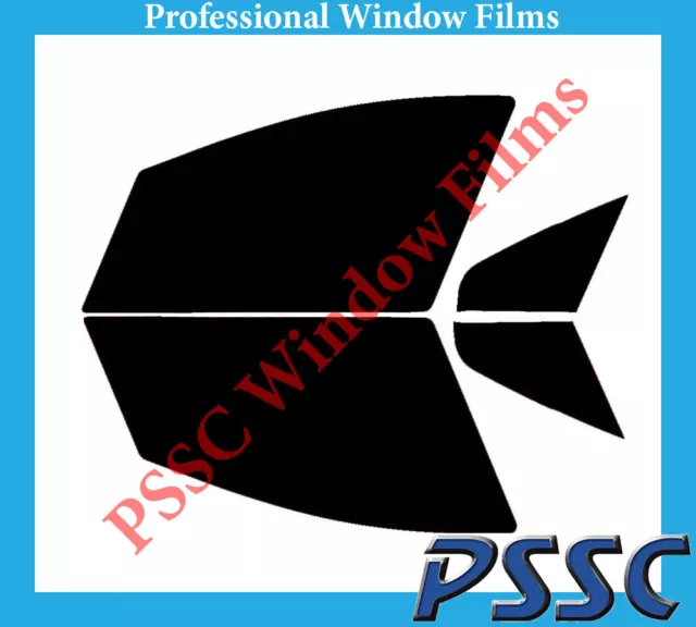 PSSC Pre Cut Front Car Window Films - Peugeot 407 Saloon 2004 to 2016
