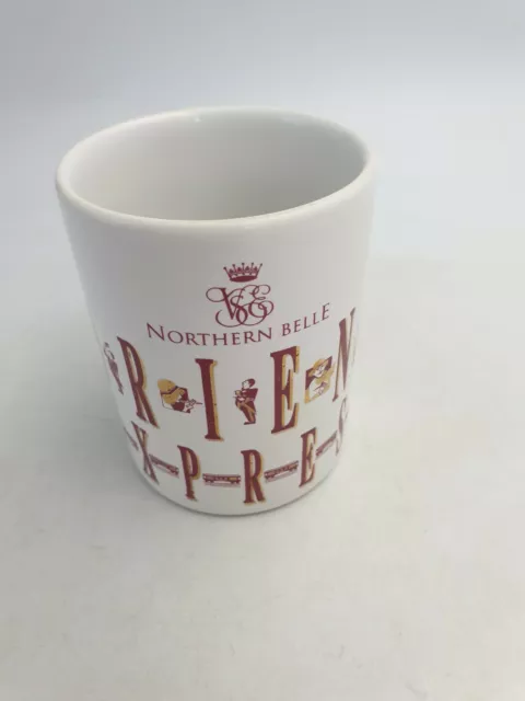 Venice Simplon Orient Express VSOE Northern Belle Ceramic Rea Coffee Mug Red Gol