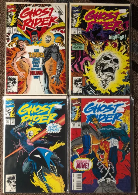 Ghost Rider  Lot of 4  Marvel Comics