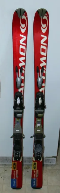 madras Strømcelle Økologi SALOMON EQUIPE 10T 3V L136 Skis With SP70 Bindings 136cm $74.99 - PicClick