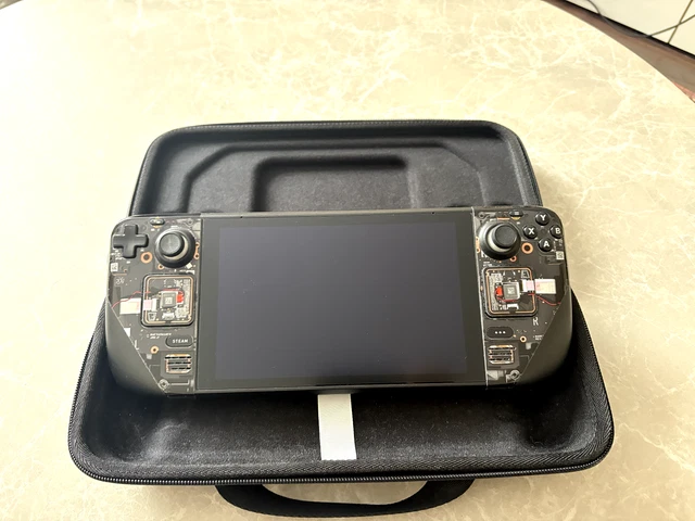 VALVE STEAM DECK 256GB LCD Handheld Console Black with Carry Case £101. ...