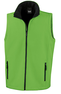 Result Core Uomo stampabile Gilet softshell Gilet Imbottito R232M-WINTERS mezza Jacket 