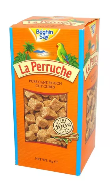 La Perruche Rough Cut Brown Sugar Cubes 2x1kg