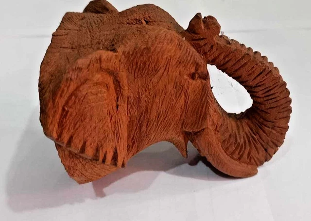 Ceylon Elephant Head Shape Wall Decoration