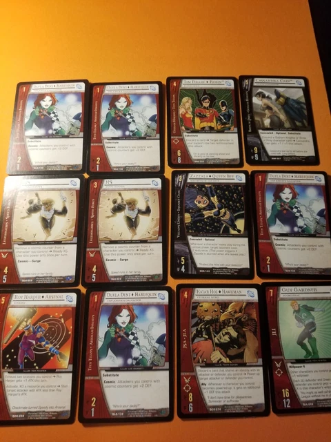 Vs System Tcg Dc  Lot   Gotham Knights League of assassins