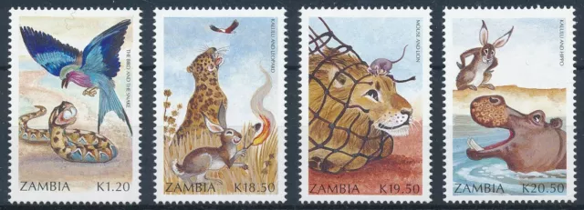 [BIN18527] Zambia 1991 Fauna good set very fine MNH stamps