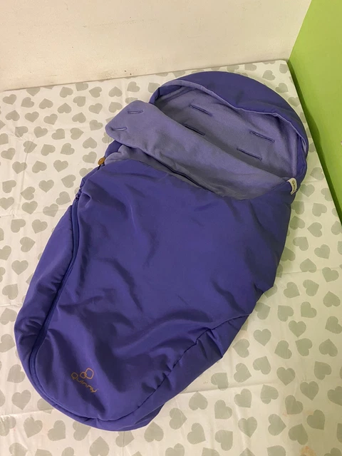 Quinny gemütliche Zehen Fußmuff Schlafsack - Buzz Moodd oder Zapp Kinderwagen - lila Pace