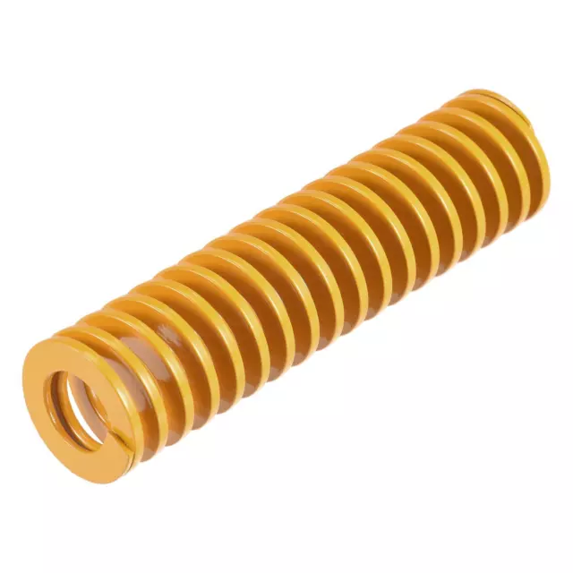 Ressort 25mm OD 100mm Spirale Compression Ressorts pour 3D Imprimante Jaune