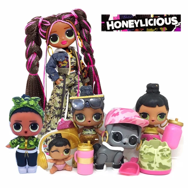 LOL Family OMG LONSTAR REMIX Serie BIG Surprise! X 5 Personaggi LOL