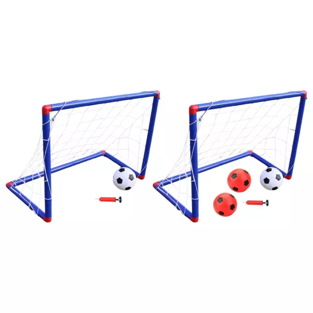 Kinder-Fußballtor-Set, Fußballnetze, Mini-Fußball-Torpfostennetz, lustiges