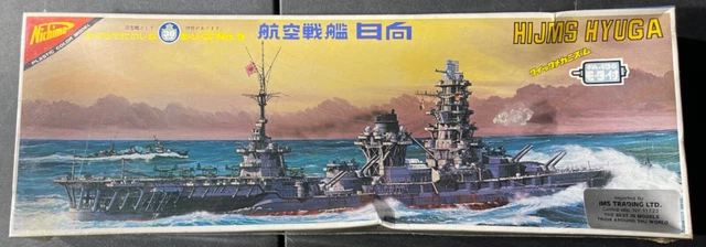 NICHIMO HIJMS HYUGA Battleship Motorized U-309 FS NEW Model Kit ‘Sullys ...