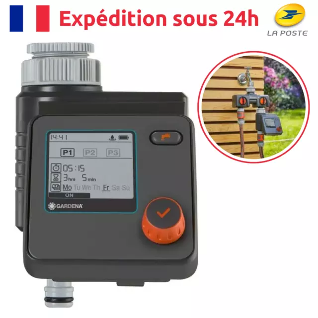 Programmateur d'Arrosage Select – Pression Max 12 Bar – Résistant à l'Eau - LCD