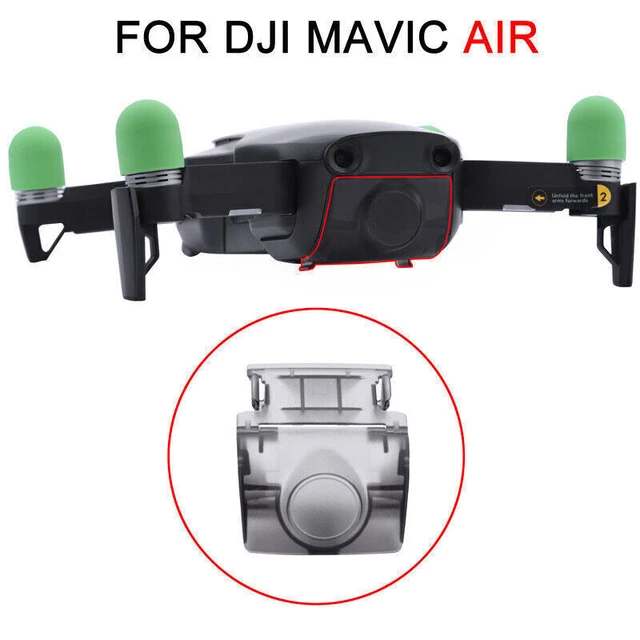 La caméra lock cache du cardan détenteur dji mavic air drone