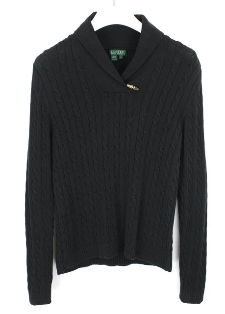 Lauren Ralph Lauren Green Label Maglione Uomo ~ Medio Treccia Doppia Scialle