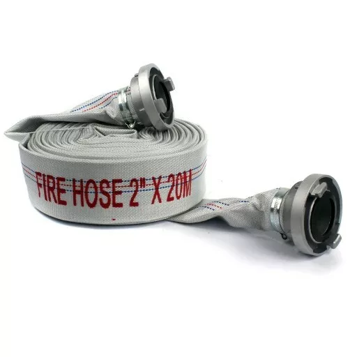 Fire Hose 2'' diameter 2 inch 20m meters 66 ft long water hose pressure 116psi 2