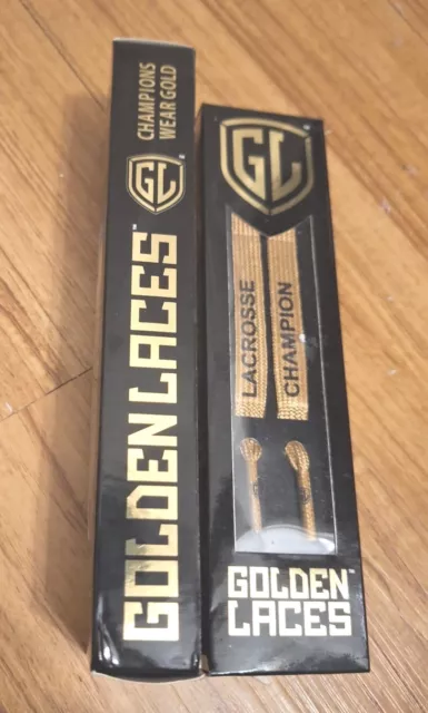 Golden Laces (Gold Shoe Laces)