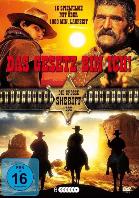 Das Gesetz bin ich - Die große Sheriff - Box (6 DVDs)  16 FILME Neu 1421