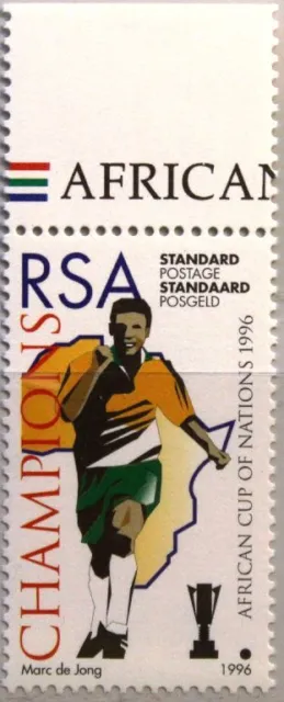 RSA SÜDAFRIKA SOUTH AFRICA 1996 991 Gewinn afr. Fußball Soccer Football Cup MNH