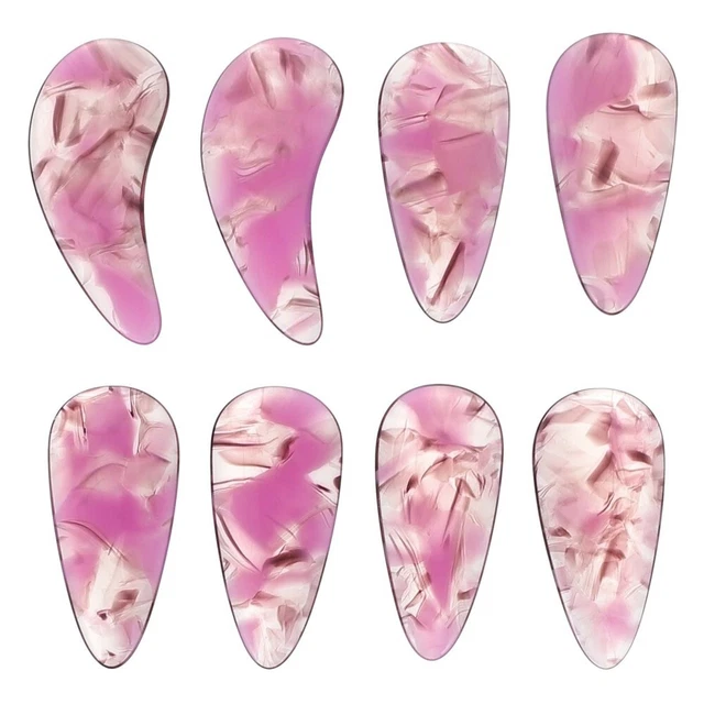 8 Pcs Guzheng Nails Chinese Zither Picks Guitar Acoustic Punch Thumb
